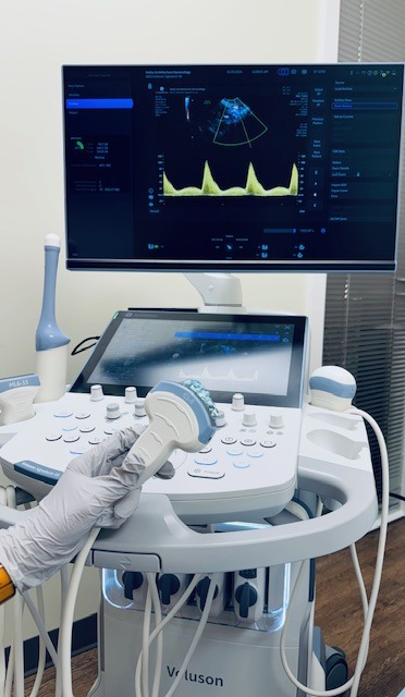 Ultrasound machine and transducer